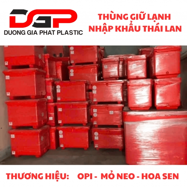 Bảng Giá Thùng Giữ Lạnh Thái Lan 300,450 lít, 600 Lít, 800 lít , 1000 Lít, 1200 Lít 