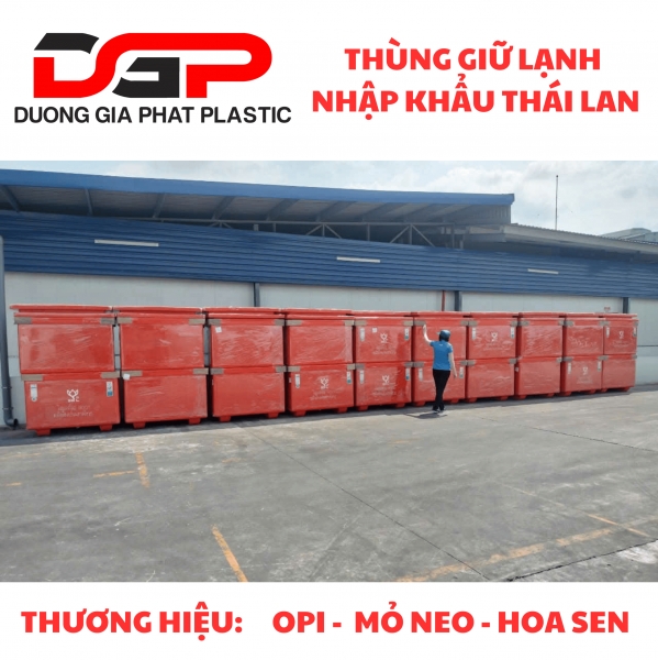 Mua Thùng Giữ Lạnh Thái Lan 600 lít, 800 lít,1000 lít ở Đâu Uy tín?