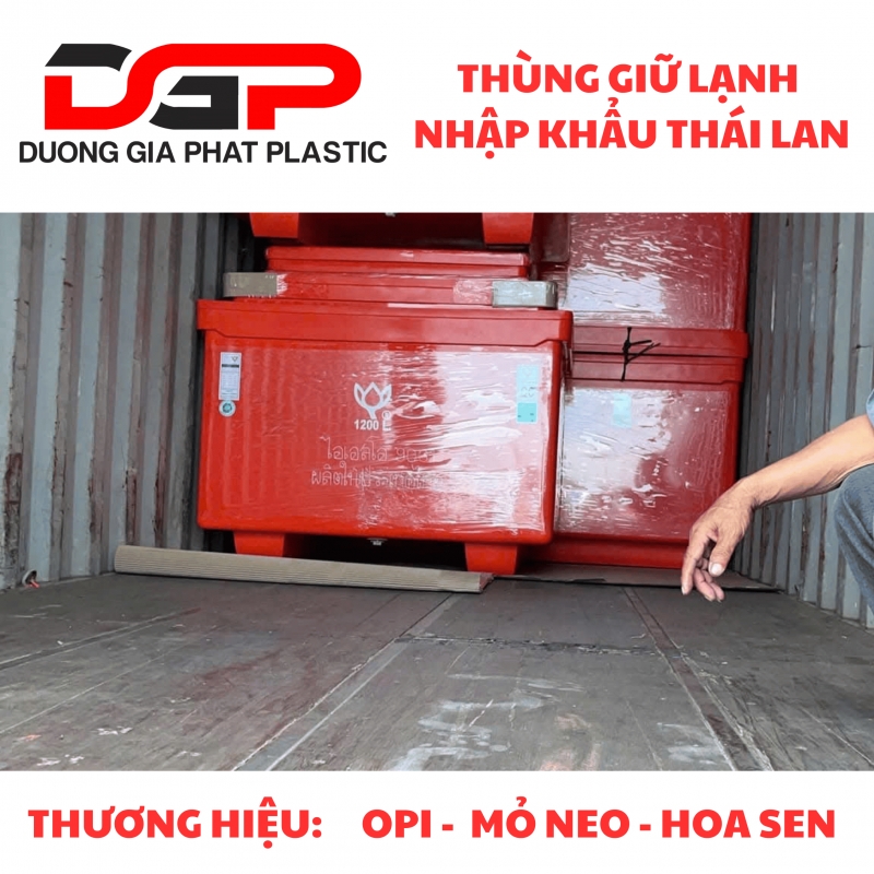 Thùng Giữ Lạnh Thái Lan 800 Lít Hoa Sen