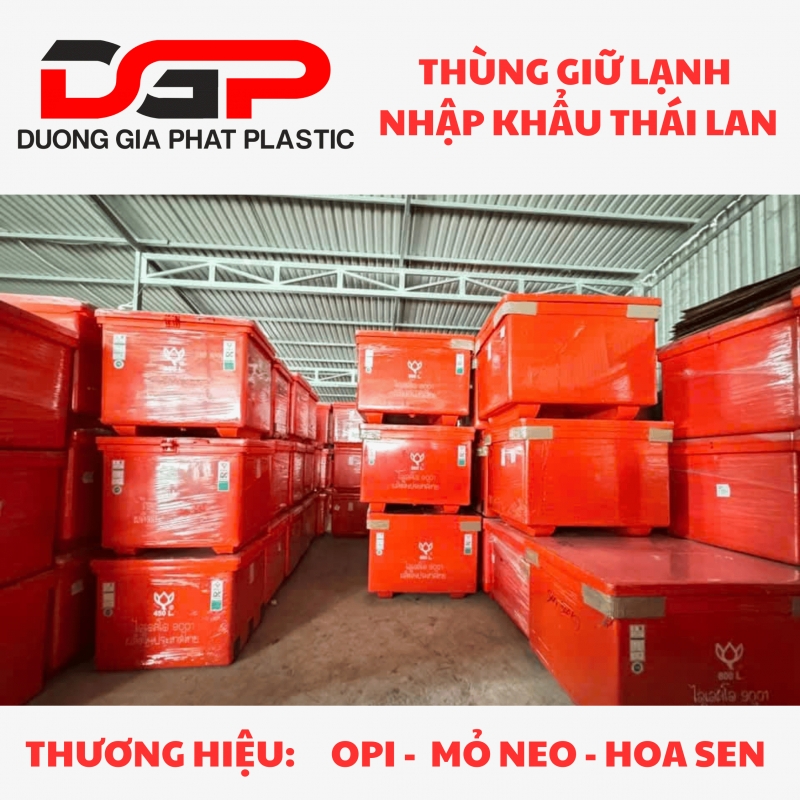Thùng Giữ Lanh Thái Lan Hoa Sen 300 lít